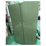 Metal double door cabinet 67 inches tall 36