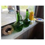 Glass Jugs, Decor