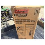 Coleman propane convection heater