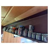 Miscellaneous Jars of Fasteners