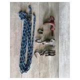 Pollyï¿½s shackles and chain lot