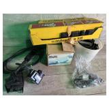 Miter box kit, pumps