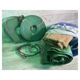 Tarps and hoses