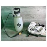 Sprayer and seed spreader