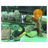 Cut off wheels, lights, extension cord