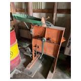 antique hand-cranked corn sheller