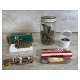 Knives and ammunition