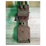 Kellogg Switchboard Hand Crank Wall Telephone