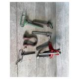 Gear puller pipe, wrench hitch, pens, and clevis
