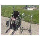 Wheelchair and walker