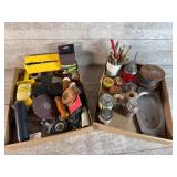 Metal wire, soldering paste, sandpaper