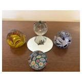 Glass Paperweights