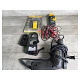 Greenlee tester, stud finder, drill and other