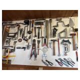 Wall of miscellaneous tools