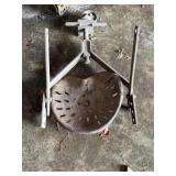 Tripod and tractor seat