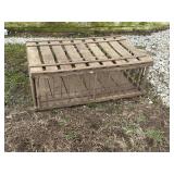 Vintage chicken crate