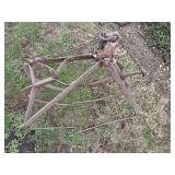 Vintage hay grapple hook