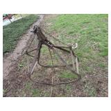 Vintage hay grapple hook