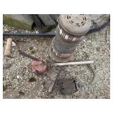 Concrete vibrator, heater