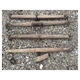 Vintage wooden single-trees