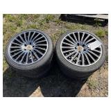 235/40ZR18 Tires and Wheels