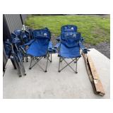 Hog Roaster, (7) Lawn Chairs