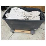Dolly Cart, Tub Of Moving Blankets