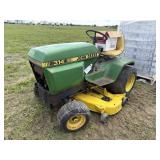 John Deere 314 Mower