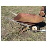 Metal Wheelbarrow