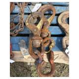 2 Heavy Duty lifting hooks