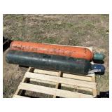 2 Empty Oxygen Tanks