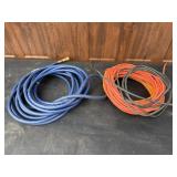 Extension cords and air hose