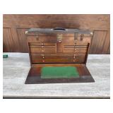 Wooden machinist toolbox