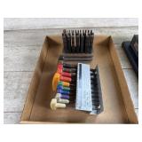 Set of punches and Allen wrenches