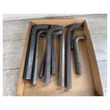 Large set of Allen wrenches
