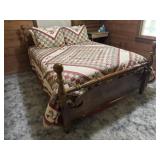 Wooden Bed Frame Set