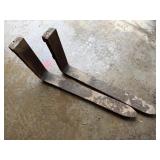 38in Pallet Forks