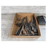 Assortment of drill bits