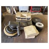 Polisher, grinder disc and tools