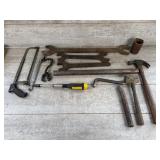 Wrenches, Hand Saw and other Tools