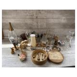 Lamps, spoons, decor,
