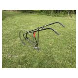 High wheel garden cultivator