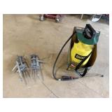 Garden Spray and Mole Traps