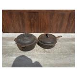 Cast iron Dutch ovens