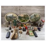 Plates, Figurines, Jars, and Paperweights