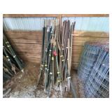 Assortment of 6ft t post