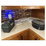 Pan and Plastic Containers