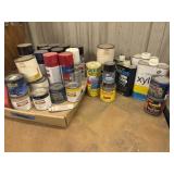 Spray paints and polyshell