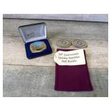 Holiday Rambler & Mount Rushmore Belt Buckles