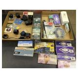 Electrical plugs, lightbulbs, fasteners